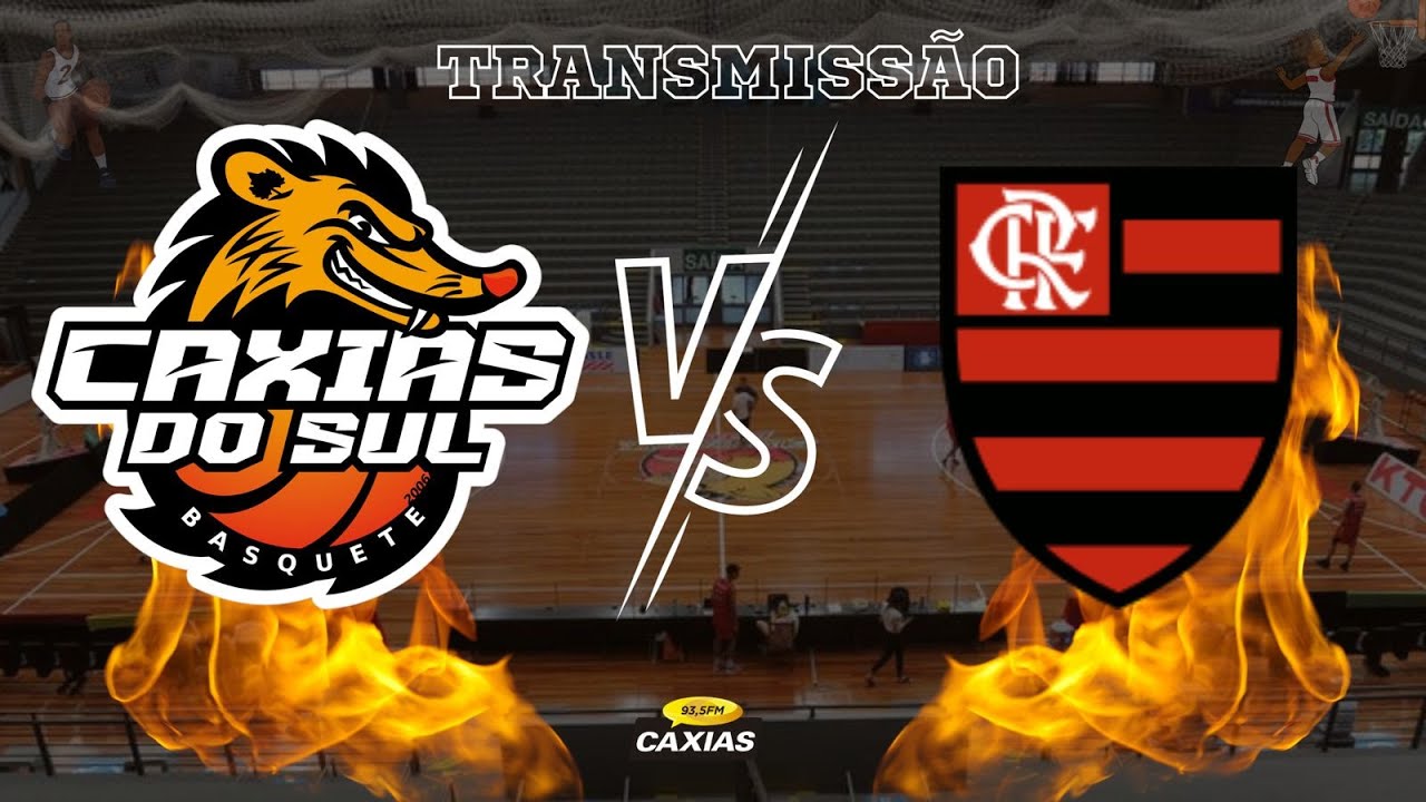 NBB 23/24 - CAXIAS DO SUL BASQUETE X FLAMENGO | AO VIVO | 03/01/2024